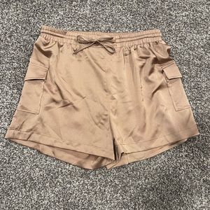 NWT Gold shorts